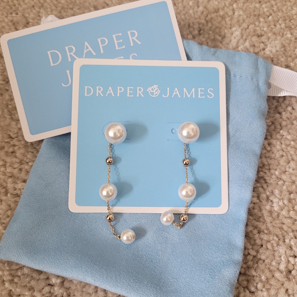 Draper James Pearl Drop Earrings